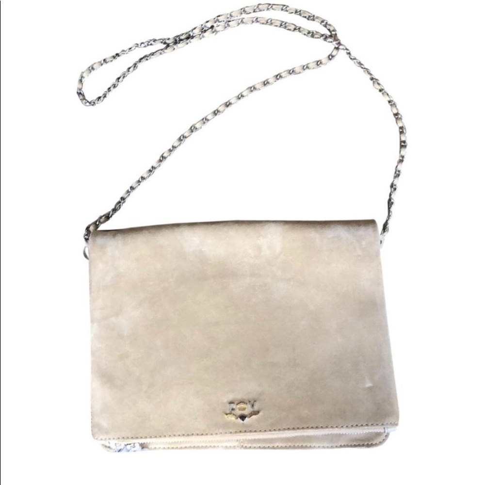 Zadig and Voltaire suede cross Brody bag